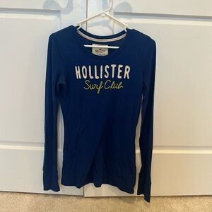 Blue Hollister Long Sleeve